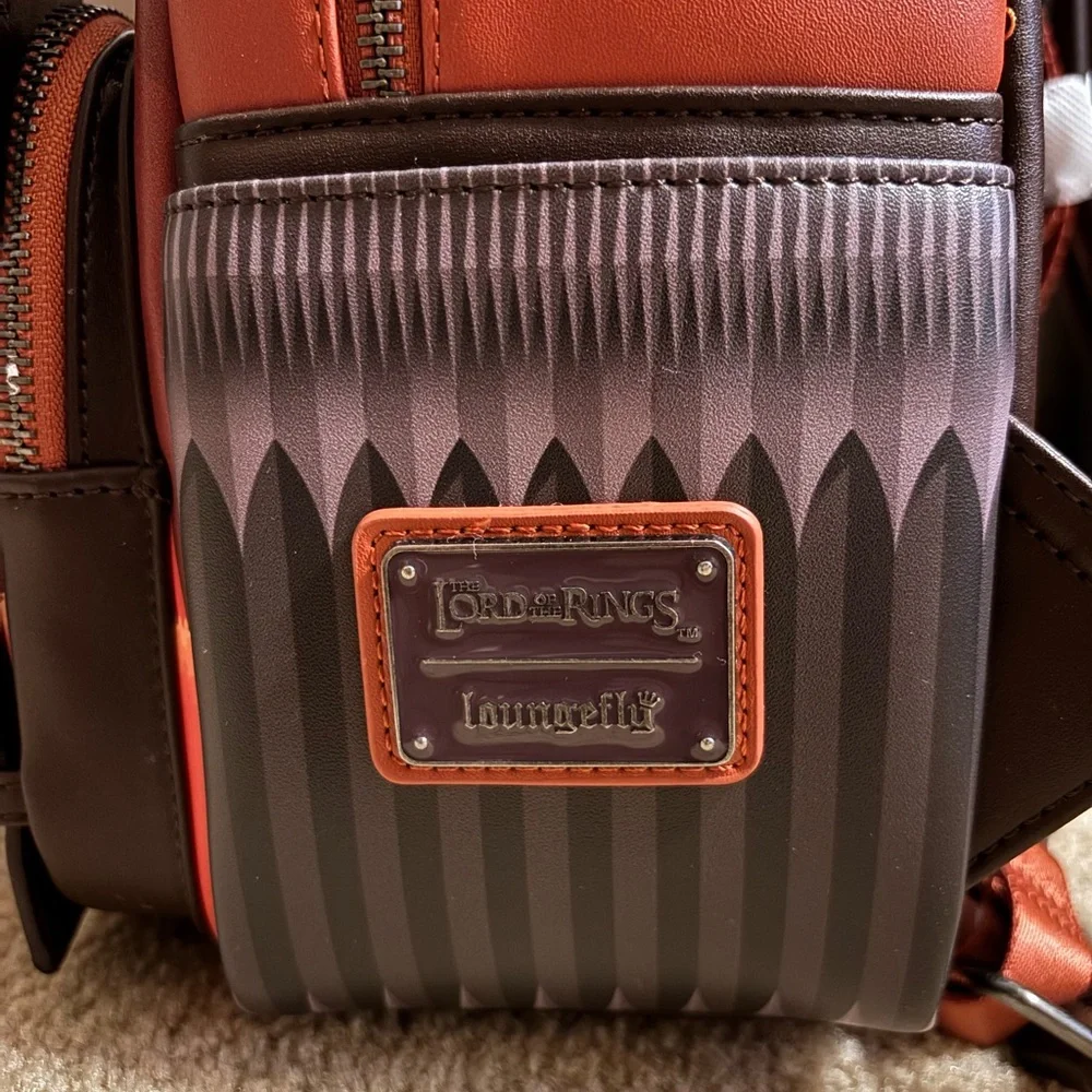 Loungefly Lord of the Rings Black Gates LOTR Exclusive BAM Mini Backpack - Picture 15 of 16